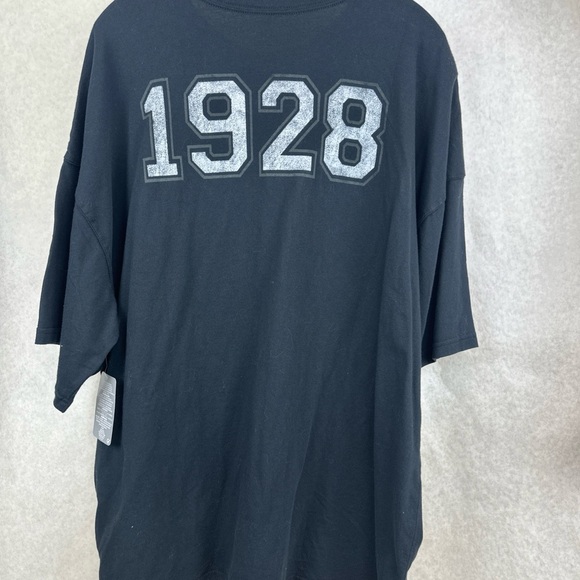 New Disney Mickey Mouse 1928 Soft Dark Blue short sleeve Unisex Shirt Size XL - Picture 2 of 4